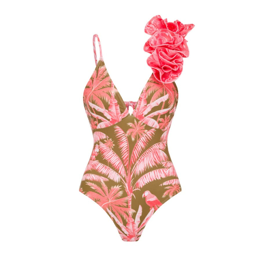 Printed Fashionable Swimsuit For Women